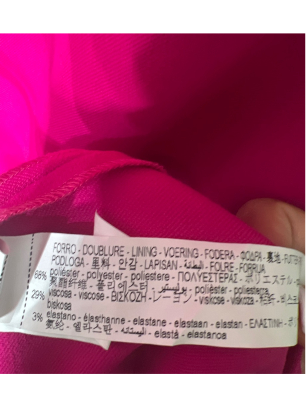 ZARA WOMAN BUSTIER MIDI BUSTIER DRESS Strapless FUCHSIA HOT PINK size XS - Picture 12 of 15